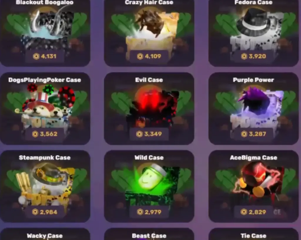 RblxWild Cases 